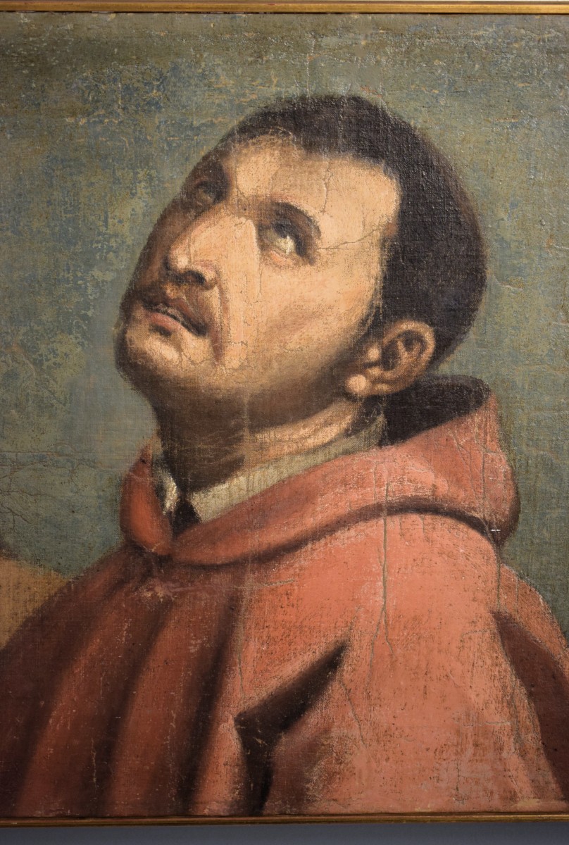 Faces Of Saints In Hieratic Poses - Master Of The Venetian Renaissance -16th Century-photo-3