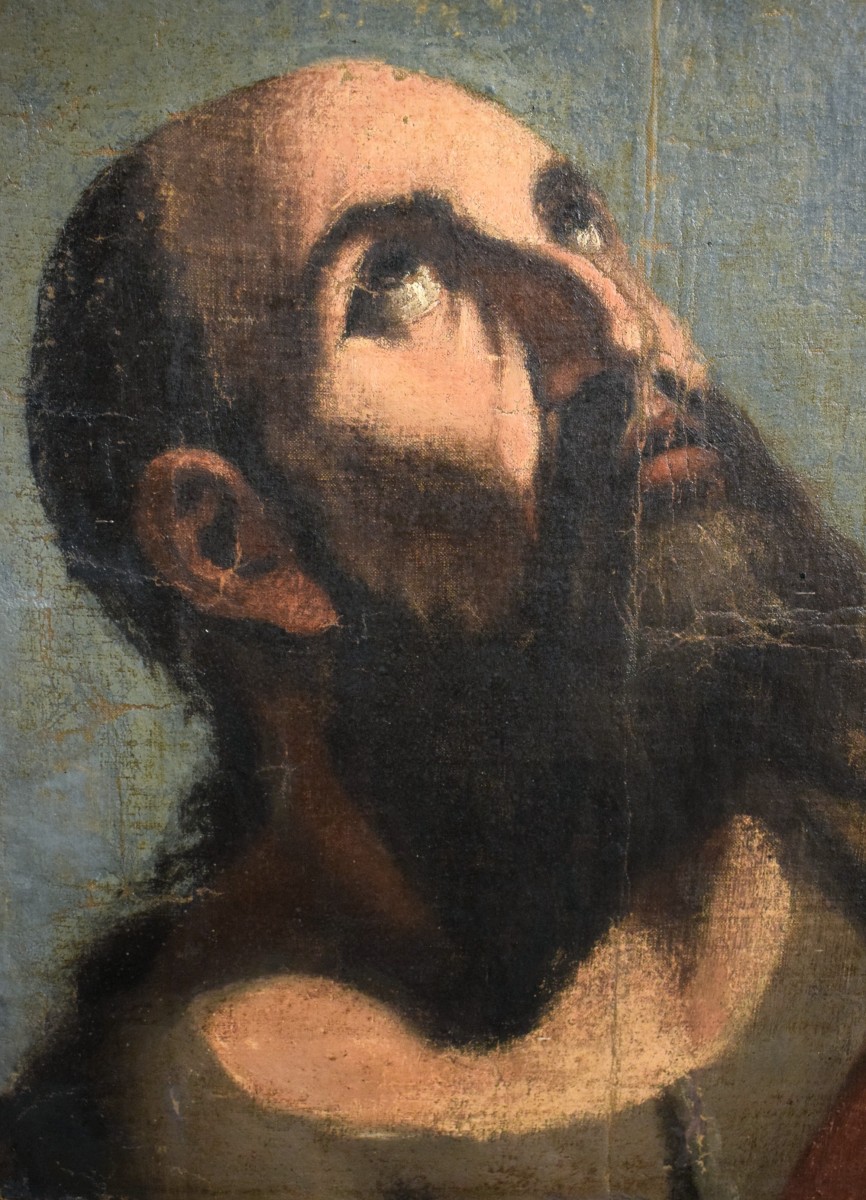 Faces Of Saints In Hieratic Poses - Master Of The Venetian Renaissance -16th Century-photo-1