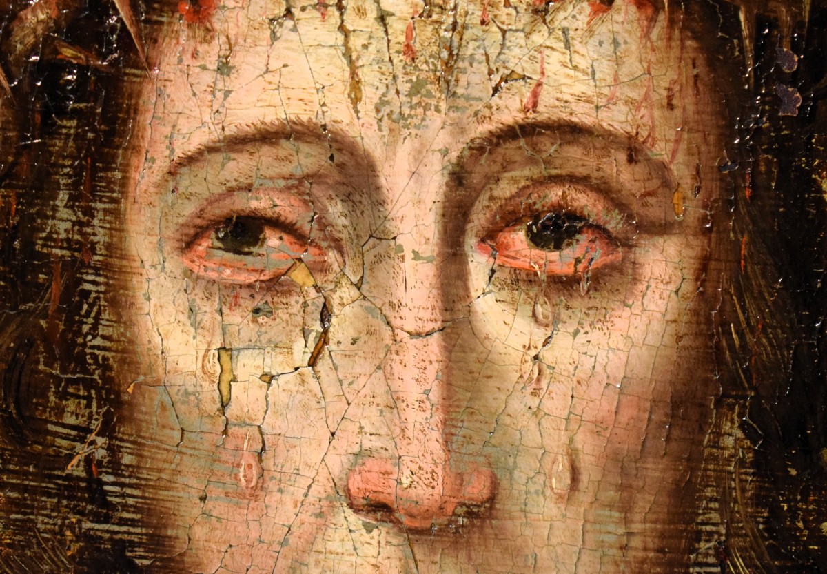 Ecce Homo -  Maître flamand  -  XVIe siècle-photo-3