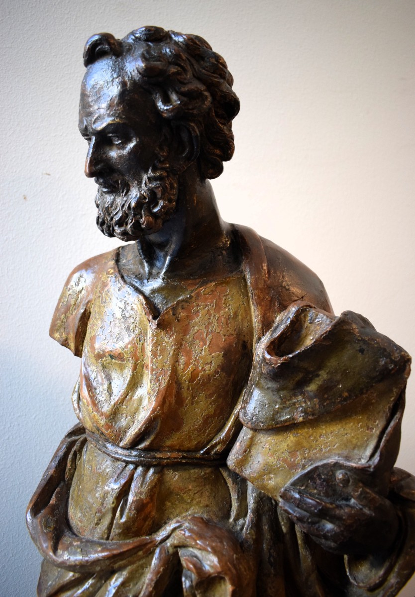 Saint Peter -  Entourage De Jean De Boulogne Said Giambologna  (douai, 1529 – Florence, 1608)-photo-3