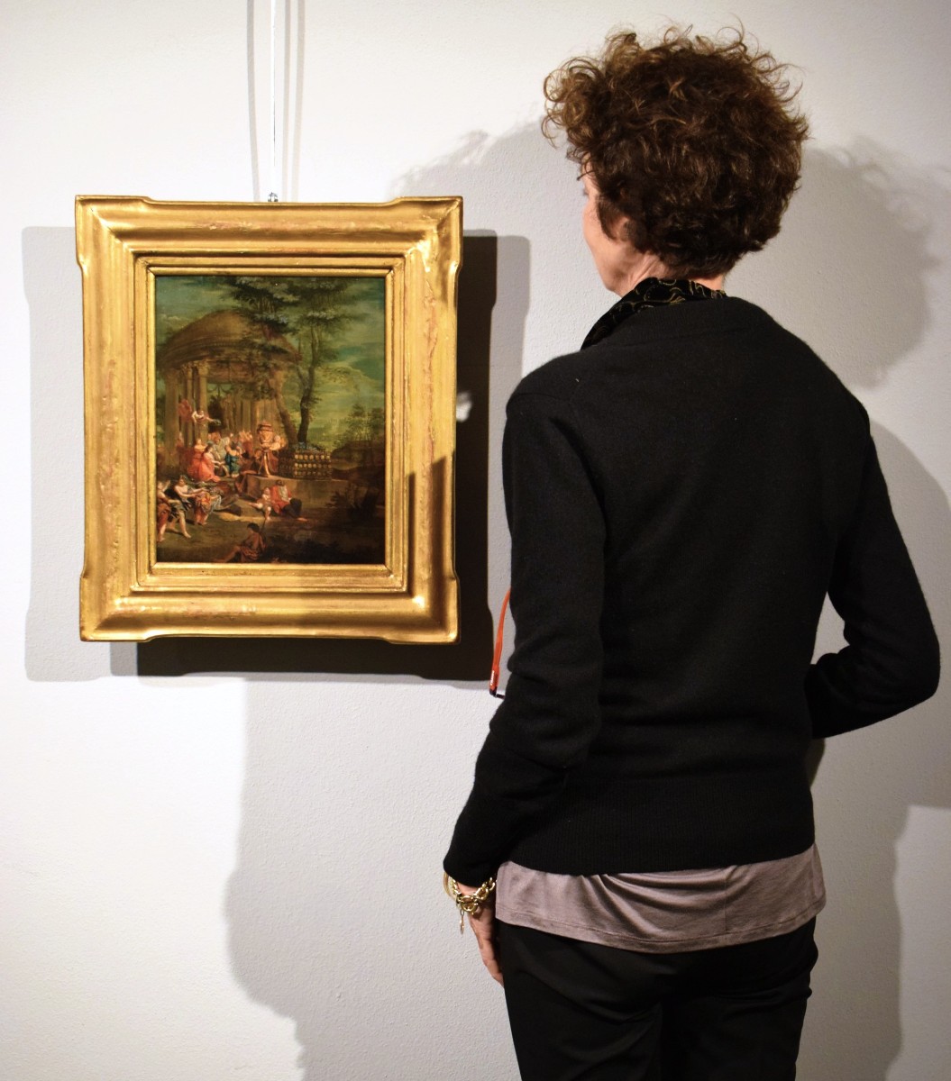 Mythological Wedding Scene  Jacob Franse, Active 1720/30  Signed -photo-6