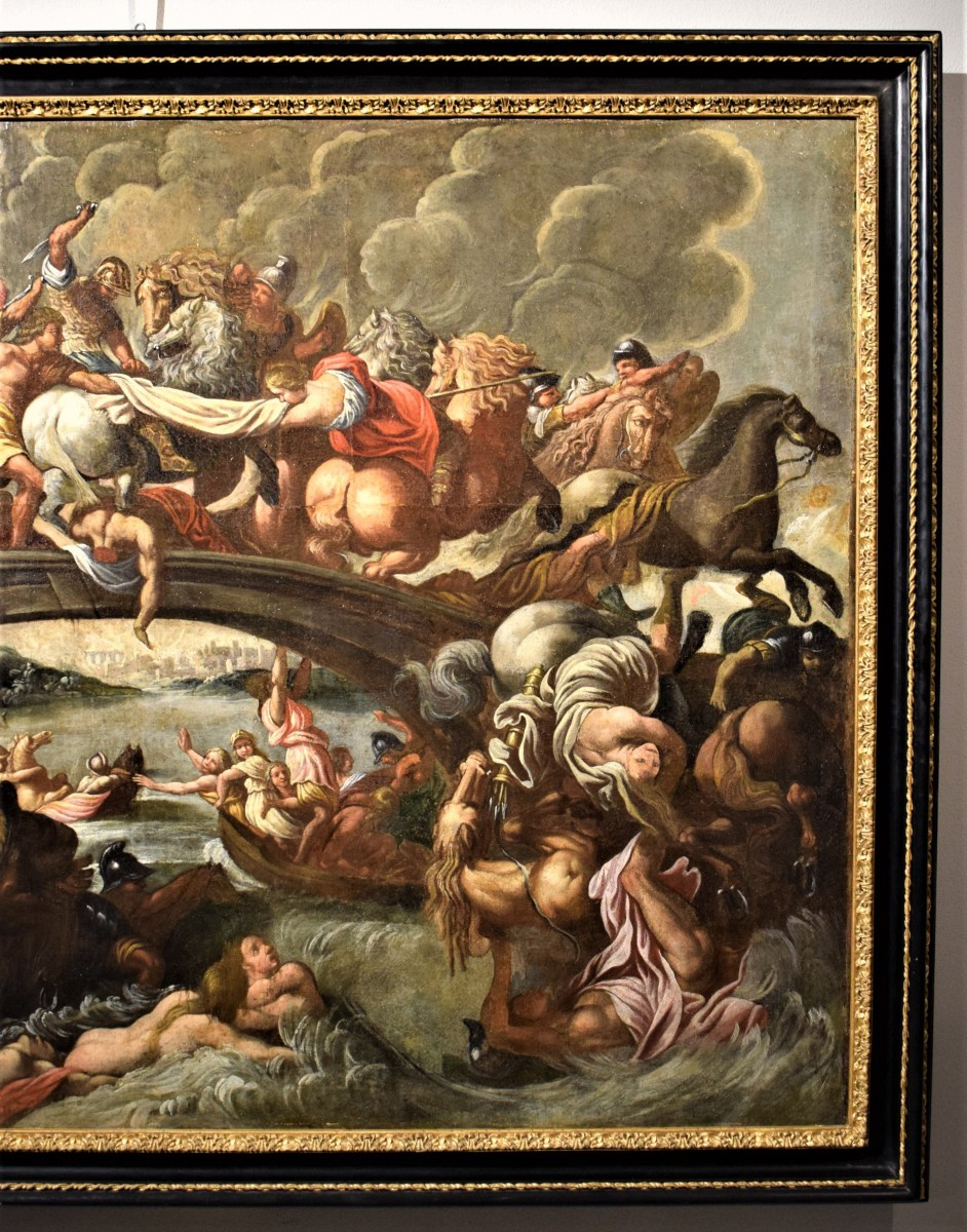 He Battle Of The Amazons - Circle Of Pieter Paul Rubens (siegen1577-anvers1640)-photo-4