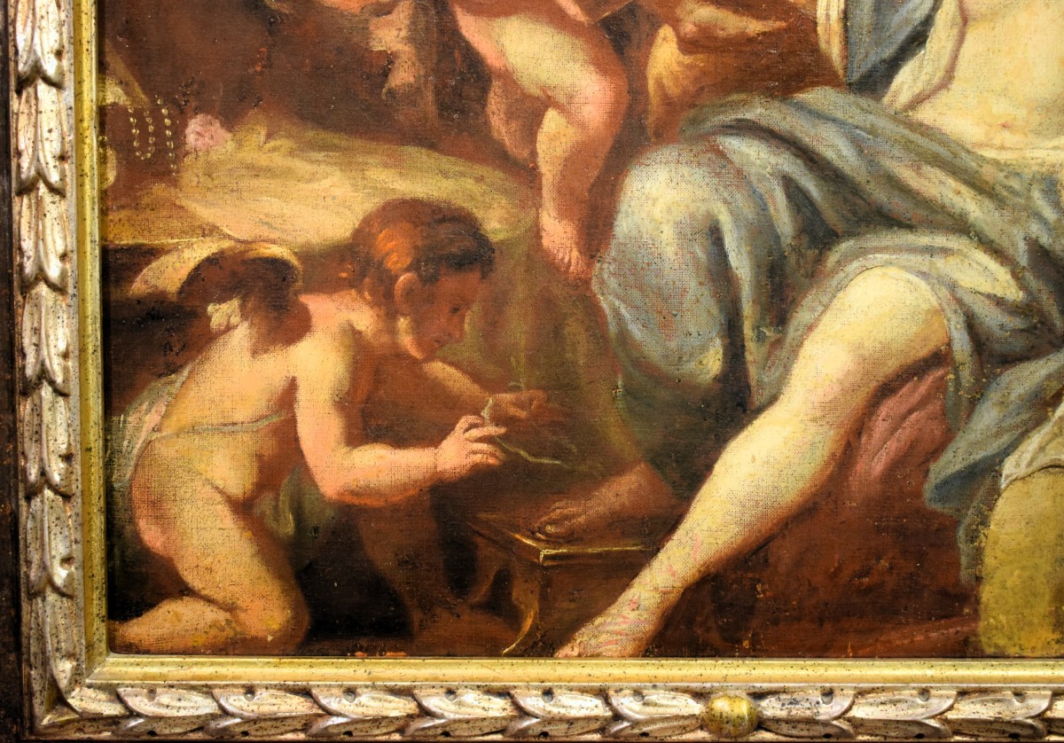 The Toilet Of Venus  -  Venetian School, Late 17th Century-photo-2