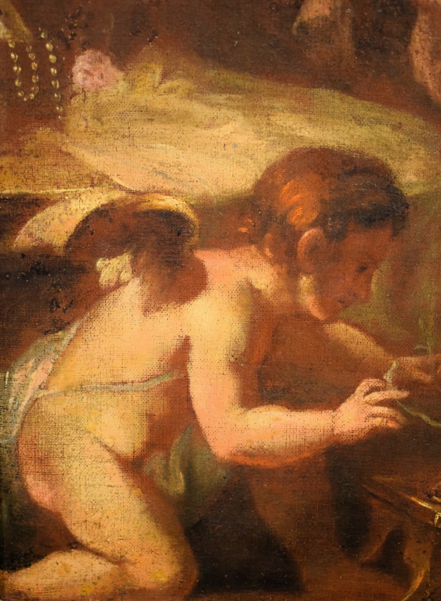 The Toilet Of Venus  -  Venetian School, Late 17th Century-photo-6