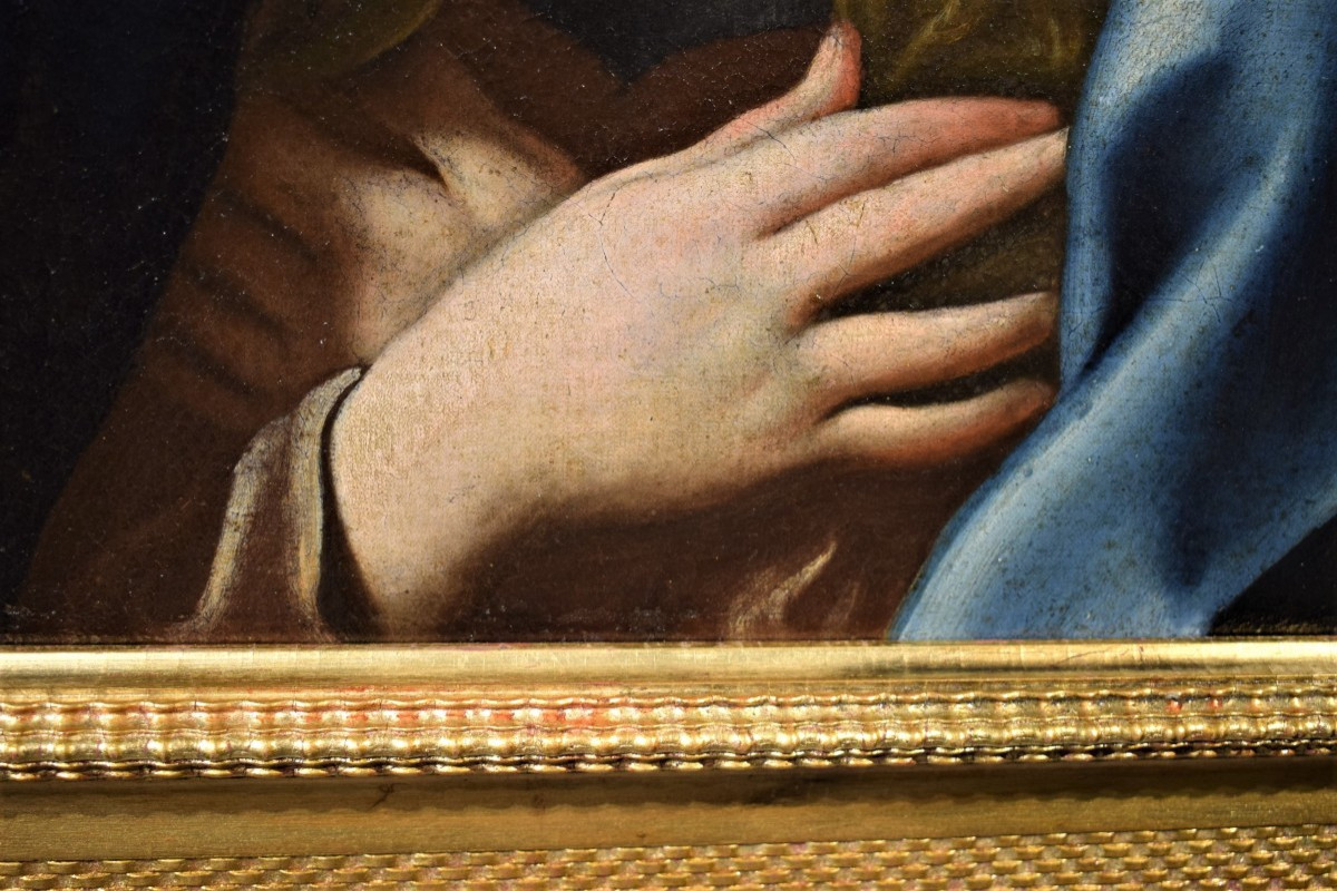 Vierge annoncée - Cercle de Guido Reni - Emilie, 17ème siècle-photo-1