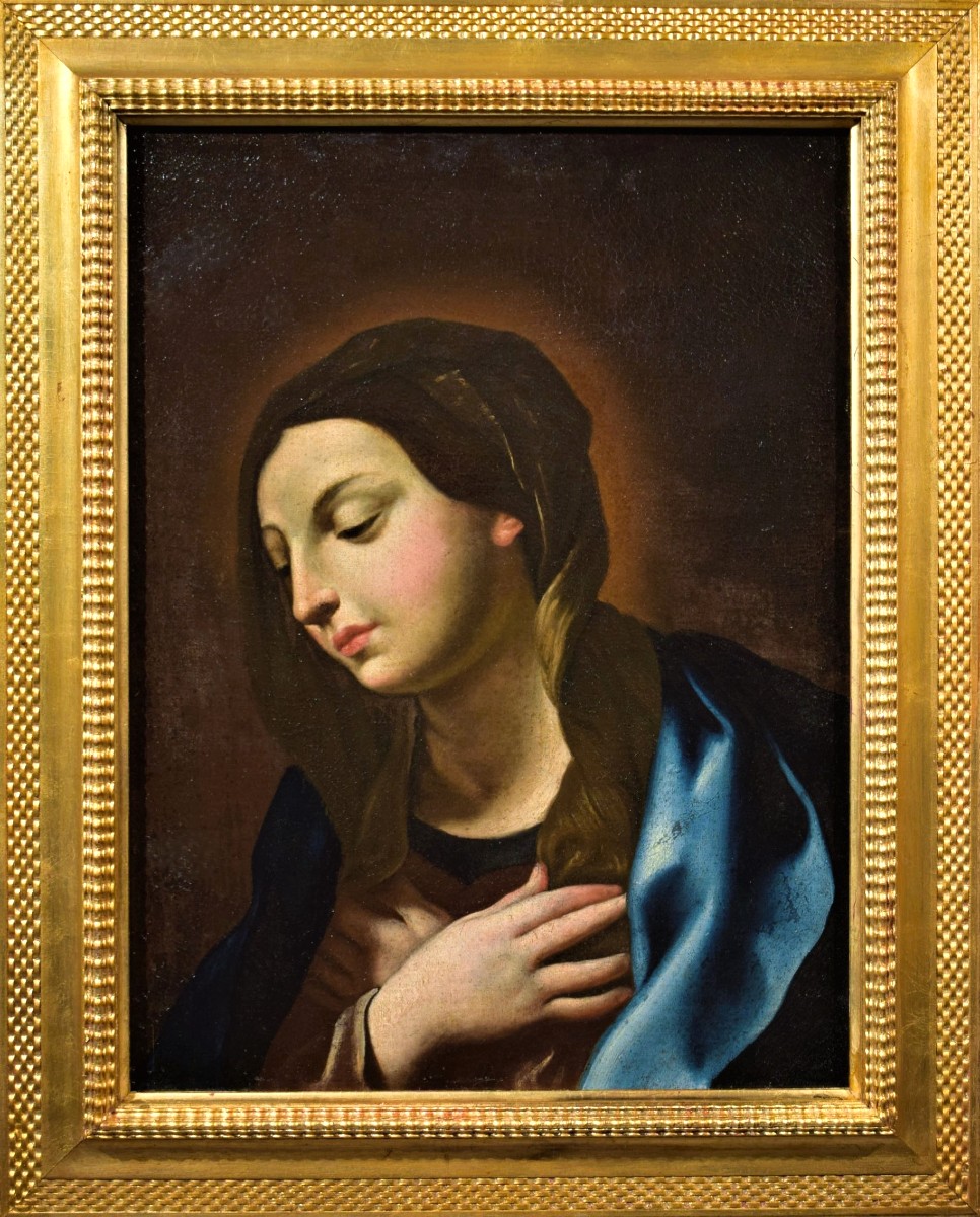 Vierge annoncée - Cercle de Guido Reni - Emilie, 17ème siècle
