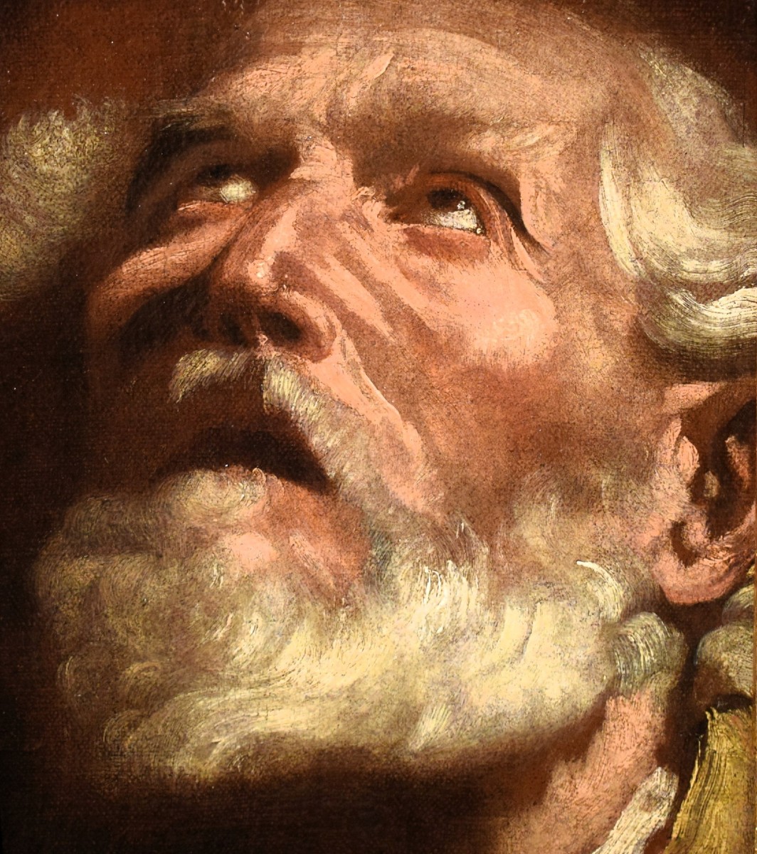 "saint Peter"   Emilian Master Of The 17th Century-photo-4