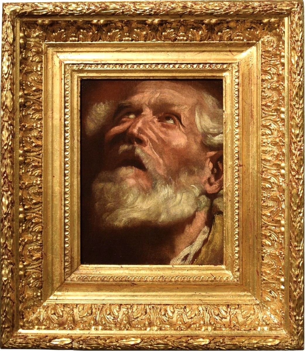 "saint Peter"   Emilian Master Of The 17th Century