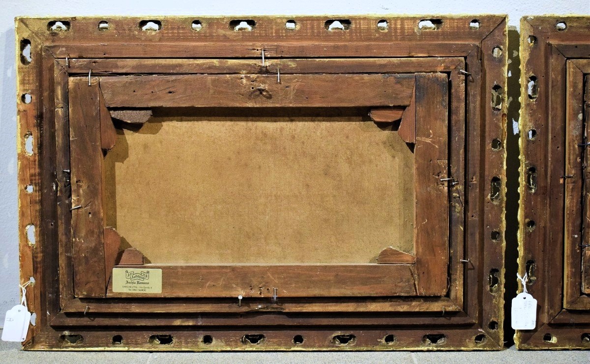 Pair Of Views Of The Gulf Of Naples.-photo-5