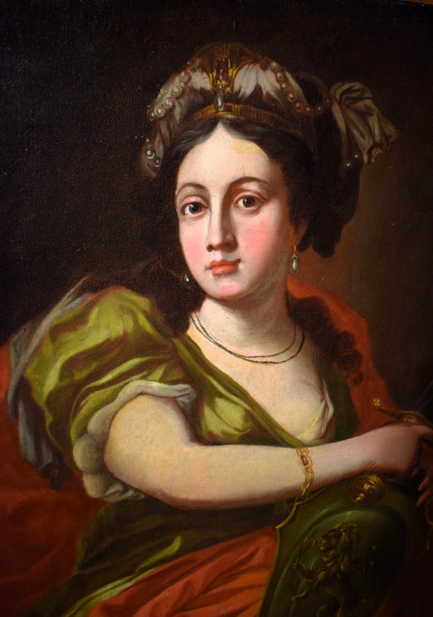 Allégorie de la Fortitude - Artiste émilien du XVIIe siècle-photo-4