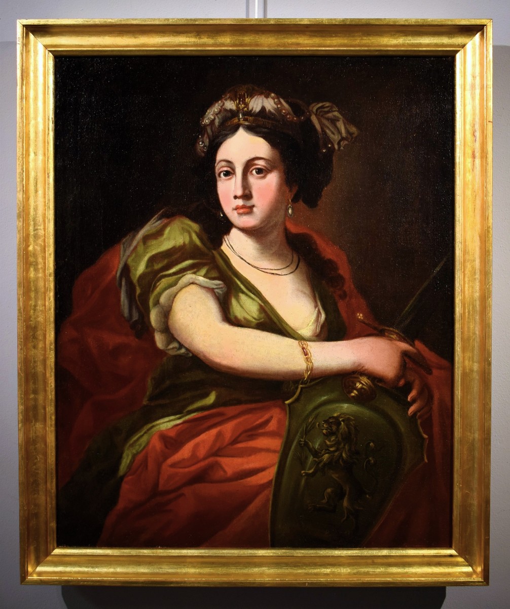 Allégorie de la Fortitude - Artiste émilien du XVIIe siècle-photo-4