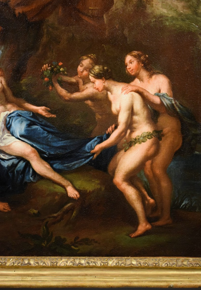 Venus And Adonis  - Atelier Of Frans Wouters (lierre 1612 - Antwerp 1659)-photo-5