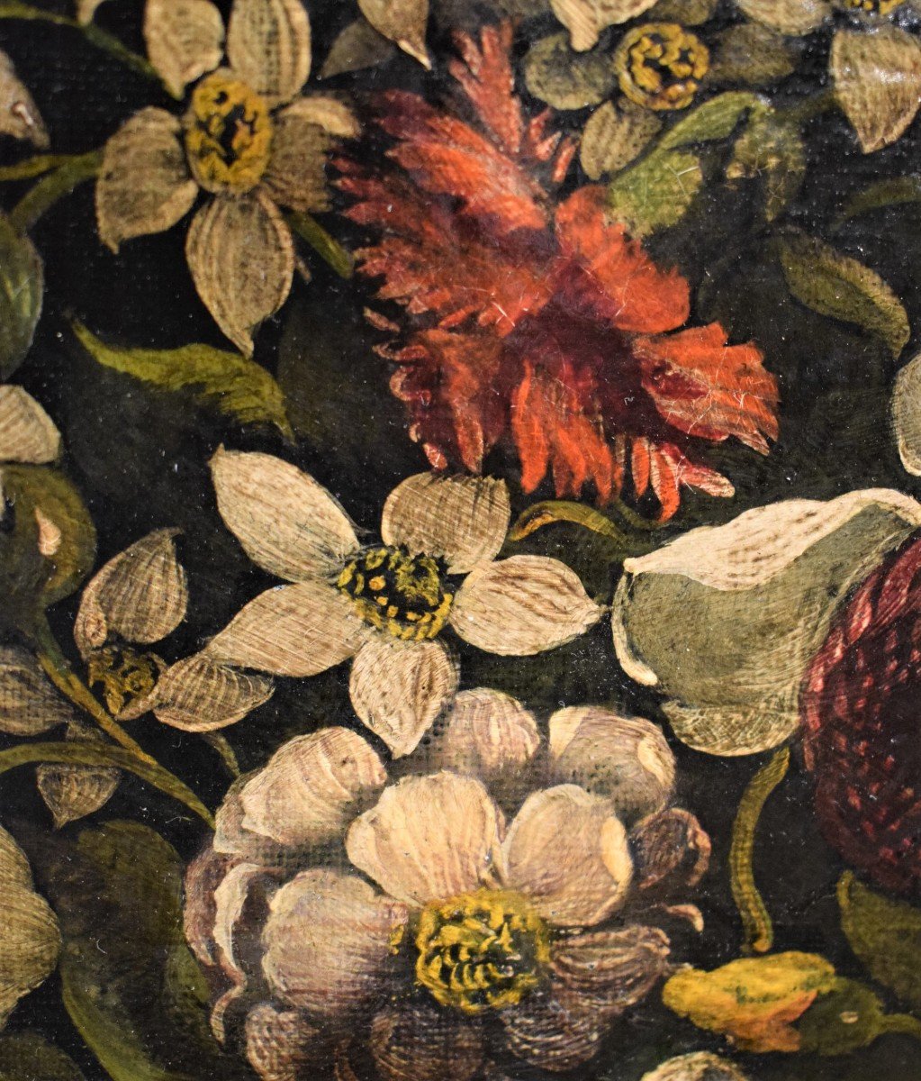 "still Life With A Vase Of Flowers"-photo-4