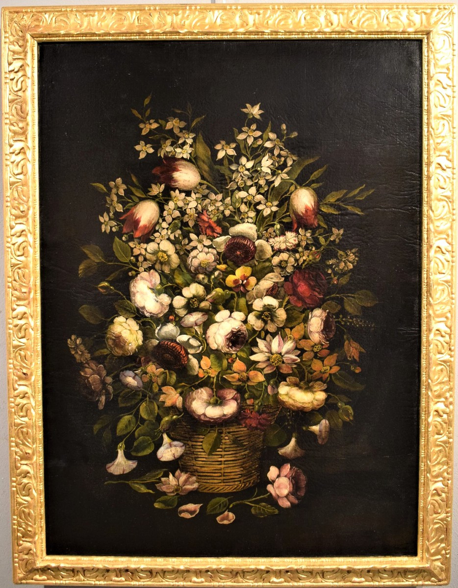 "still Life With A Vase Of Flowers"