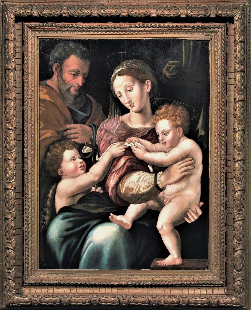 Sainte Famille  - ﻿Michele Tosini  (Firenze 1503-1577)  -photo-2