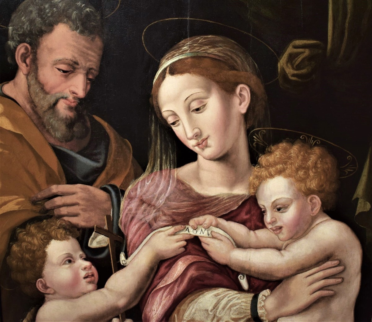 Sainte Famille  - ﻿Michele Tosini  (Firenze 1503-1577)  -photo-4
