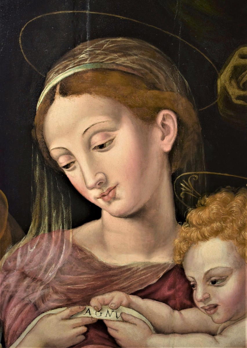 Sainte Famille  - ﻿Michele Tosini  (Firenze 1503-1577)  -photo-1