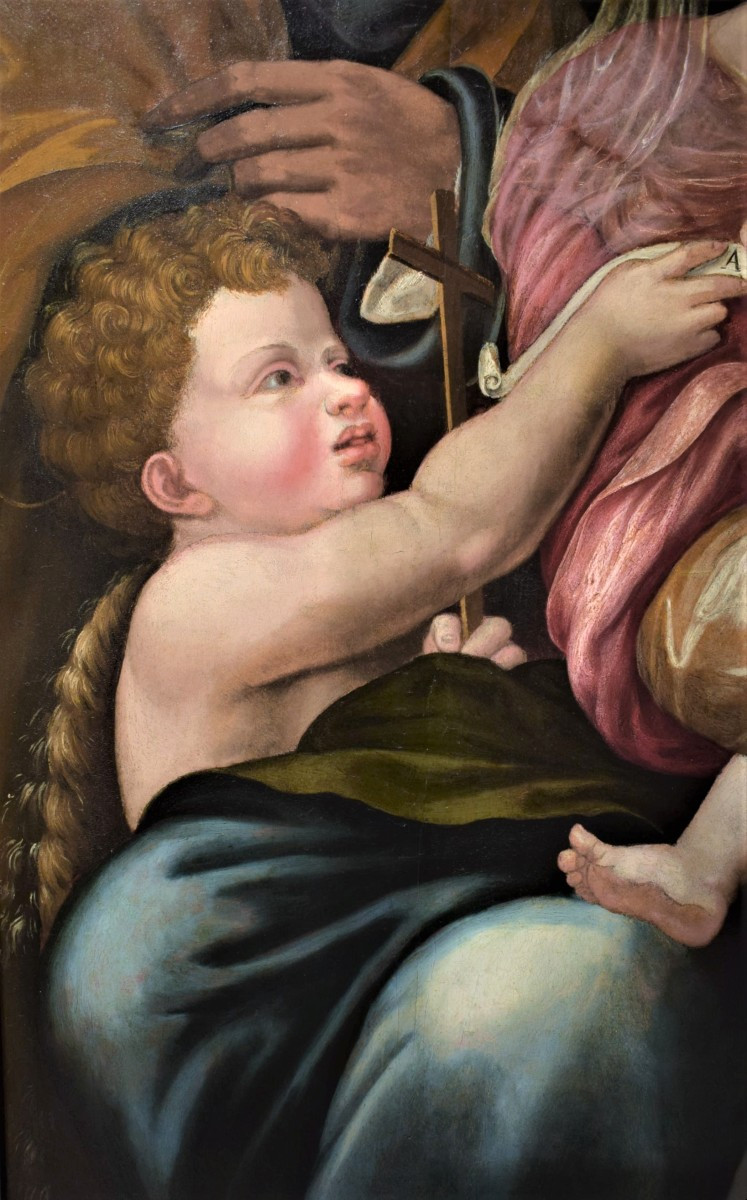 Sainte Famille  - ﻿Michele Tosini  (Firenze 1503-1577)  -photo-3