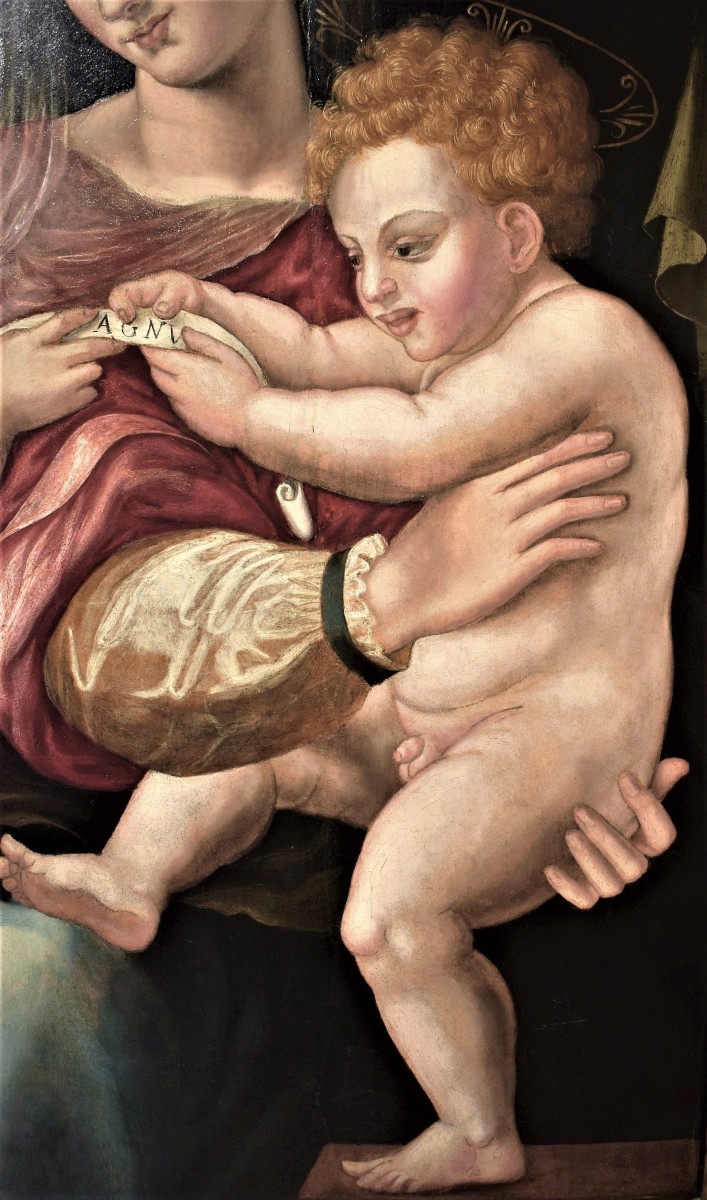 Sainte Famille  - ﻿Michele Tosini  (Firenze 1503-1577)  -photo-4