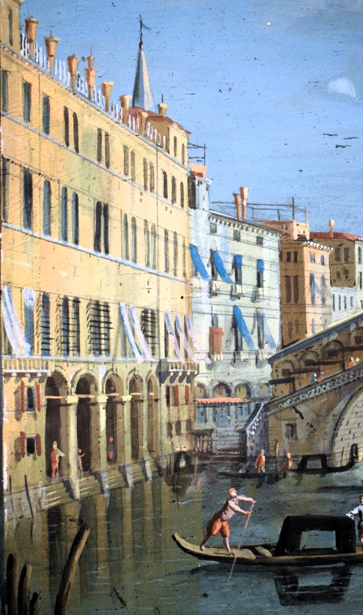 Pair Of Venetian Views  - Giacomo Guardi (venice 1764-1835)-photo-2