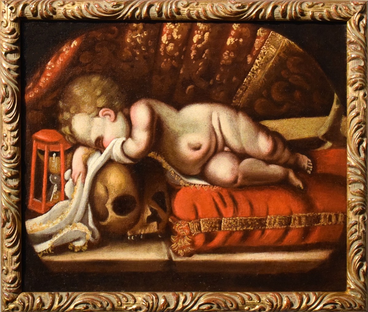 Memento Mori - École lombarde du XVIIe siècle