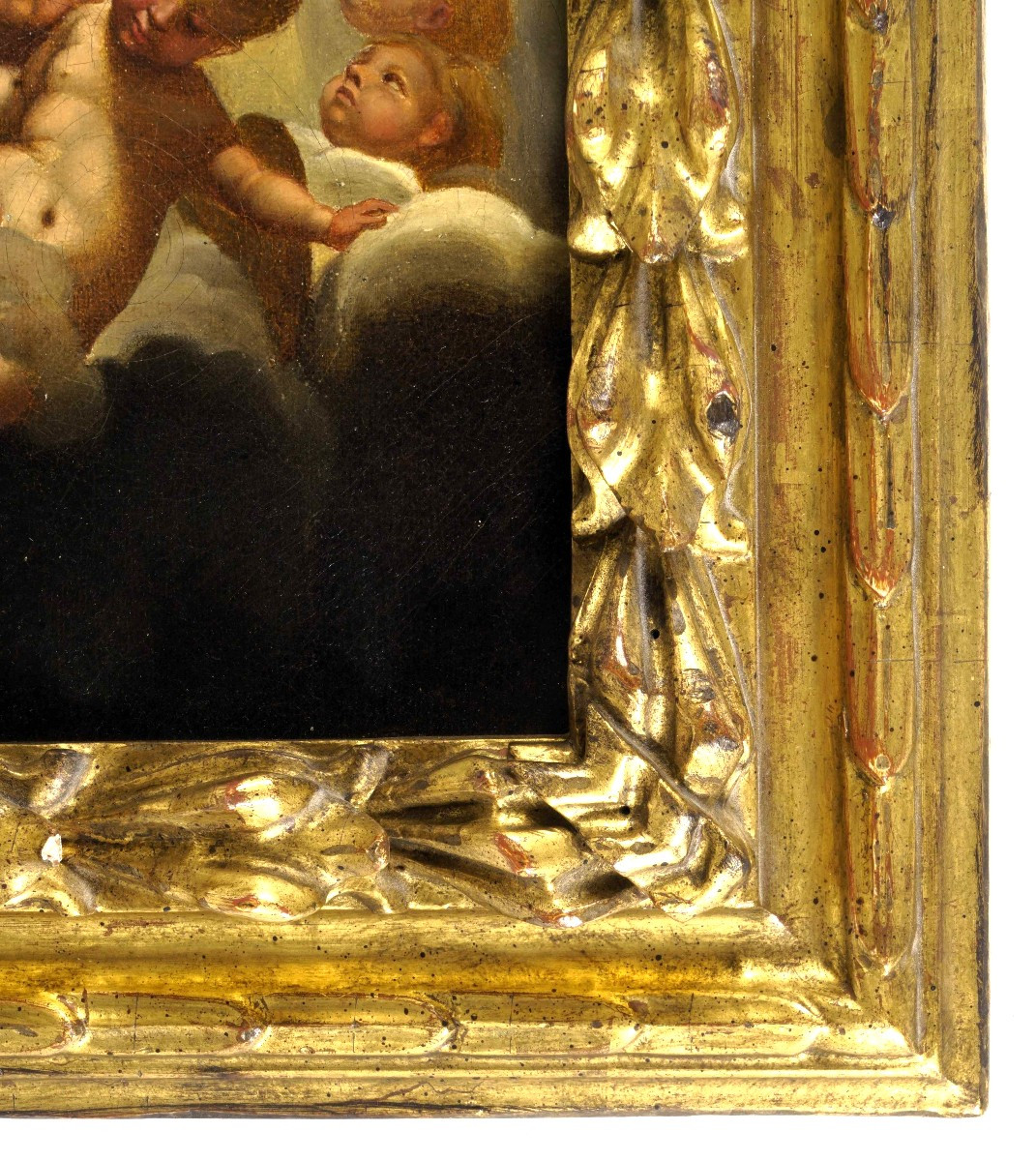 « L' Annonciation »  Atelier de Francesco Albani (Bologne, 1578-1660)-photo-6