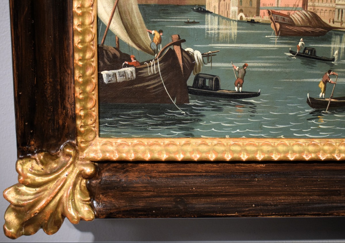 Paire de vues de Venise et de Rome - Fin du XIXe siècle-photo-5