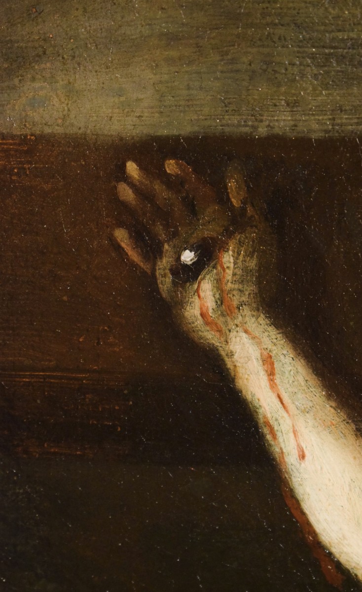 Le Christ crucifié - Cercle d'Anton van Dick (Anvers 1599-1641)-photo-4