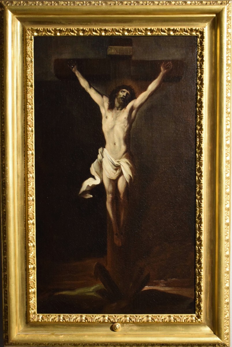 Le Christ crucifié - Cercle d'Anton van Dick (Anvers 1599-1641)-photo-7