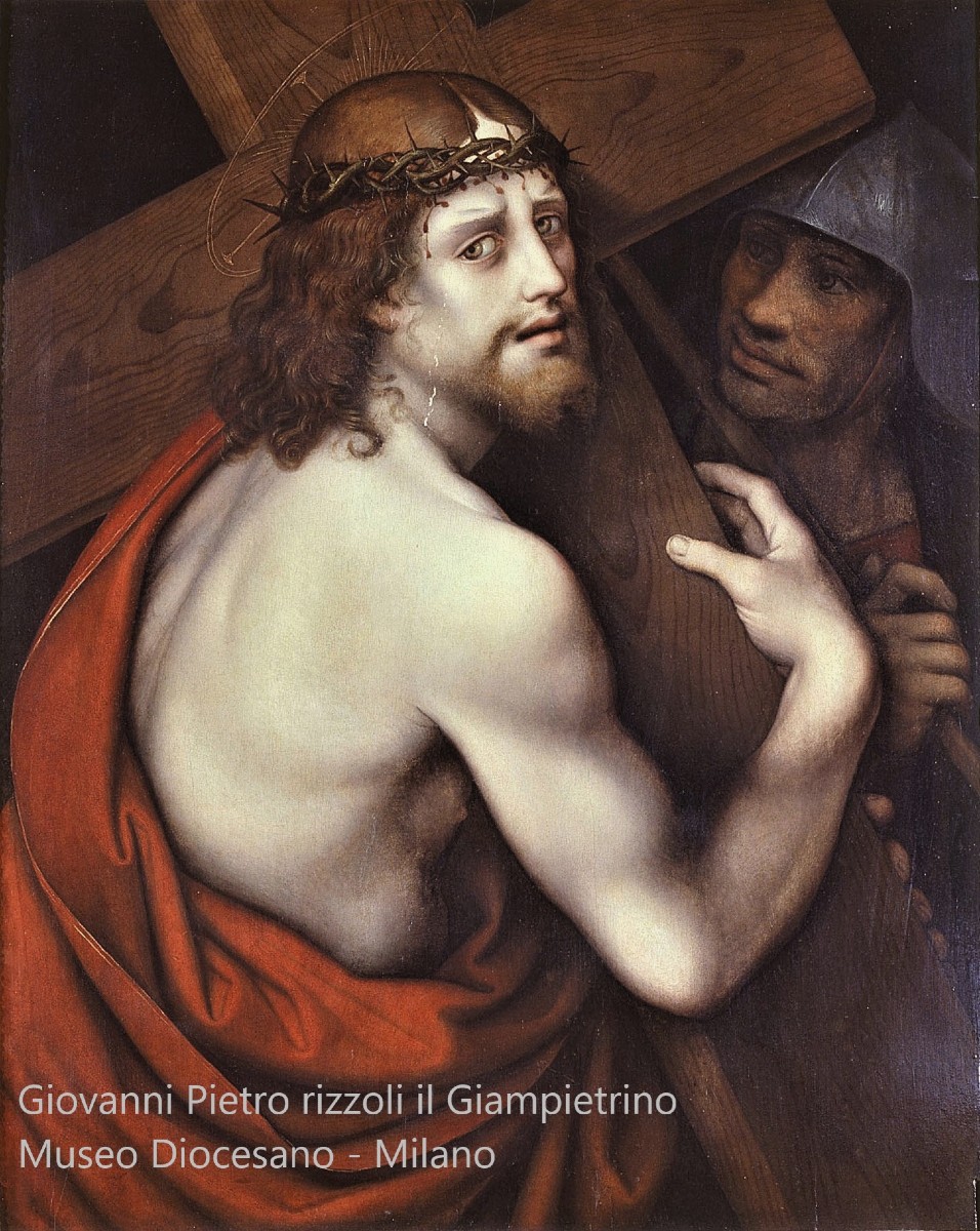 Christ Carryin.g The Cross    -  Giampietrino (milan 1485-1553)-photo-8