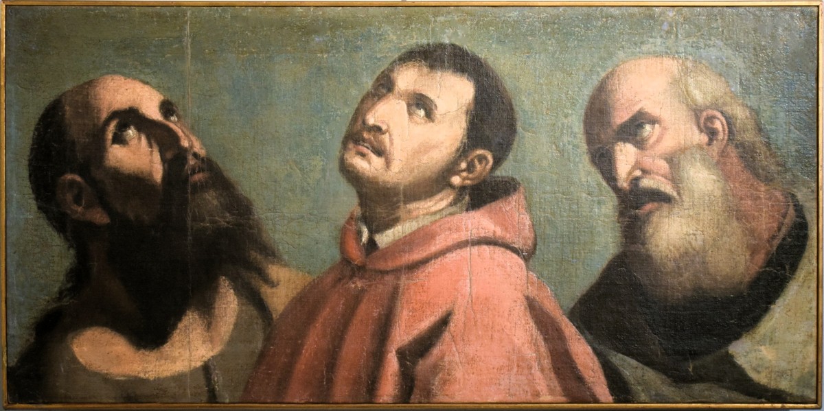 Saints Pierre, Paul et Charles Borromée - Renaissance vénitienne,  XVIe siècle