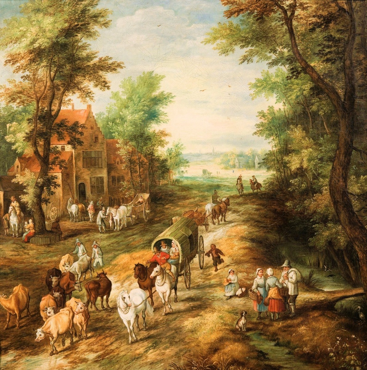 Fairytale Landscapes With Forest Figures - Jan Brueghel The Younger (1601–1678), Workshop-photo-2