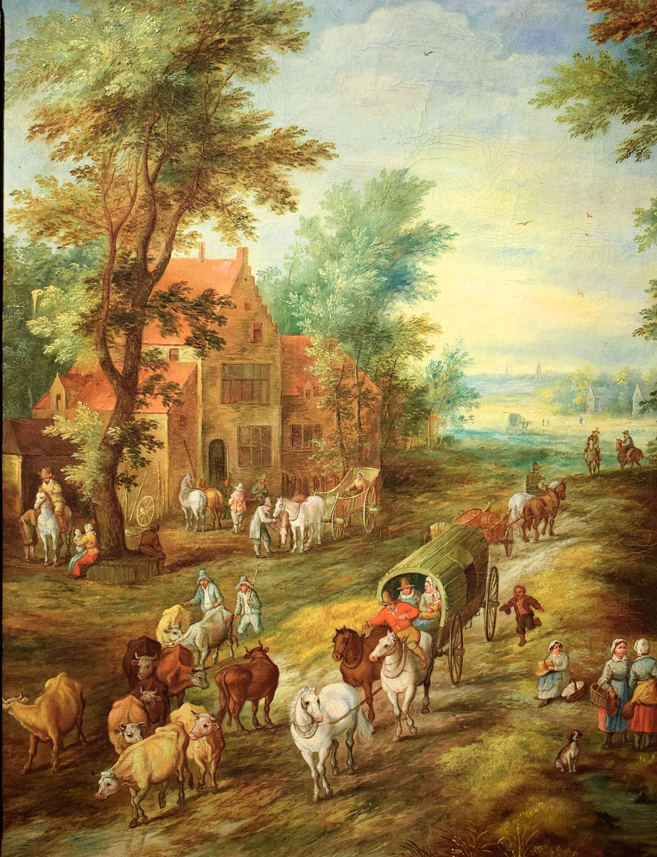 Fairytale Landscapes With Forest Figures - Jan Brueghel The Younger (1601–1678), Workshop-photo-1