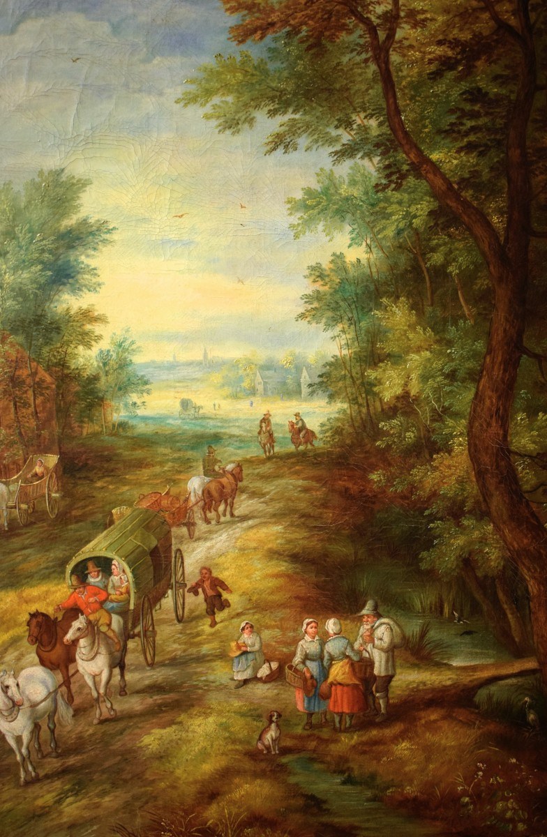 Fairytale Landscapes With Forest Figures - Jan Brueghel The Younger (1601–1678), Workshop-photo-2