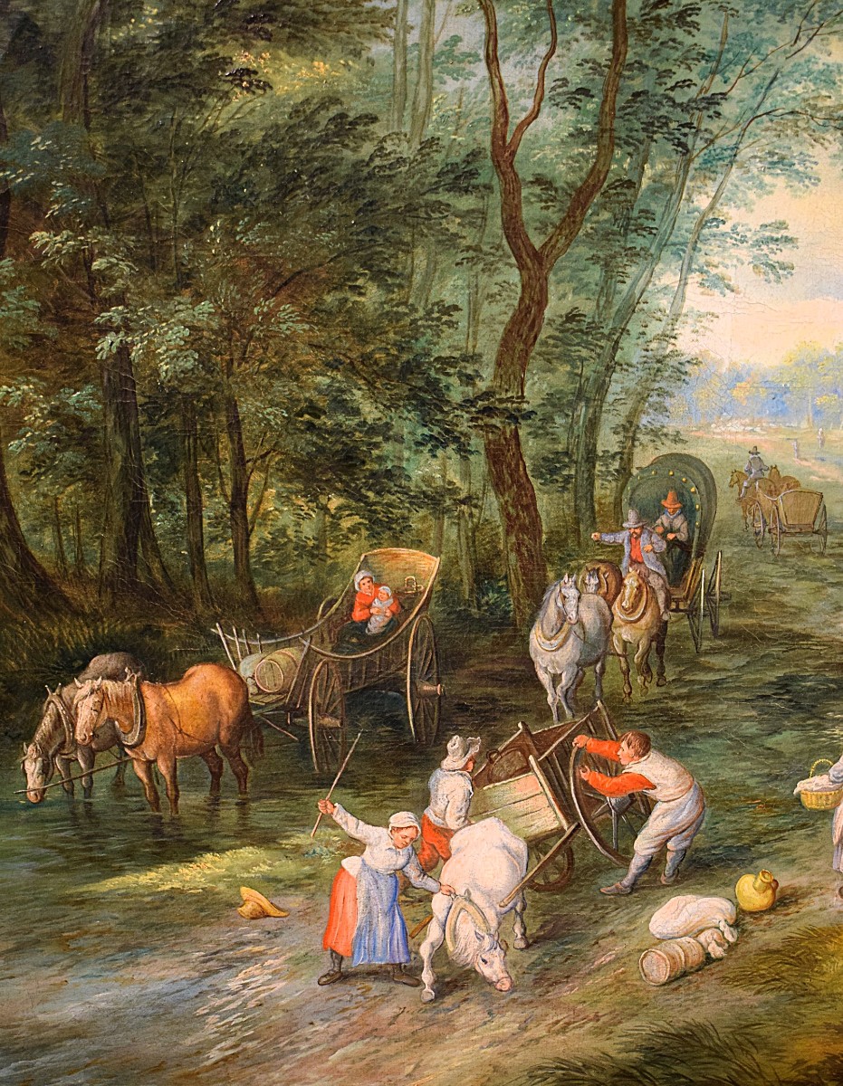 Fairytale Landscapes With Forest Figures - Jan Brueghel The Younger (1601–1678), Workshop-photo-6
