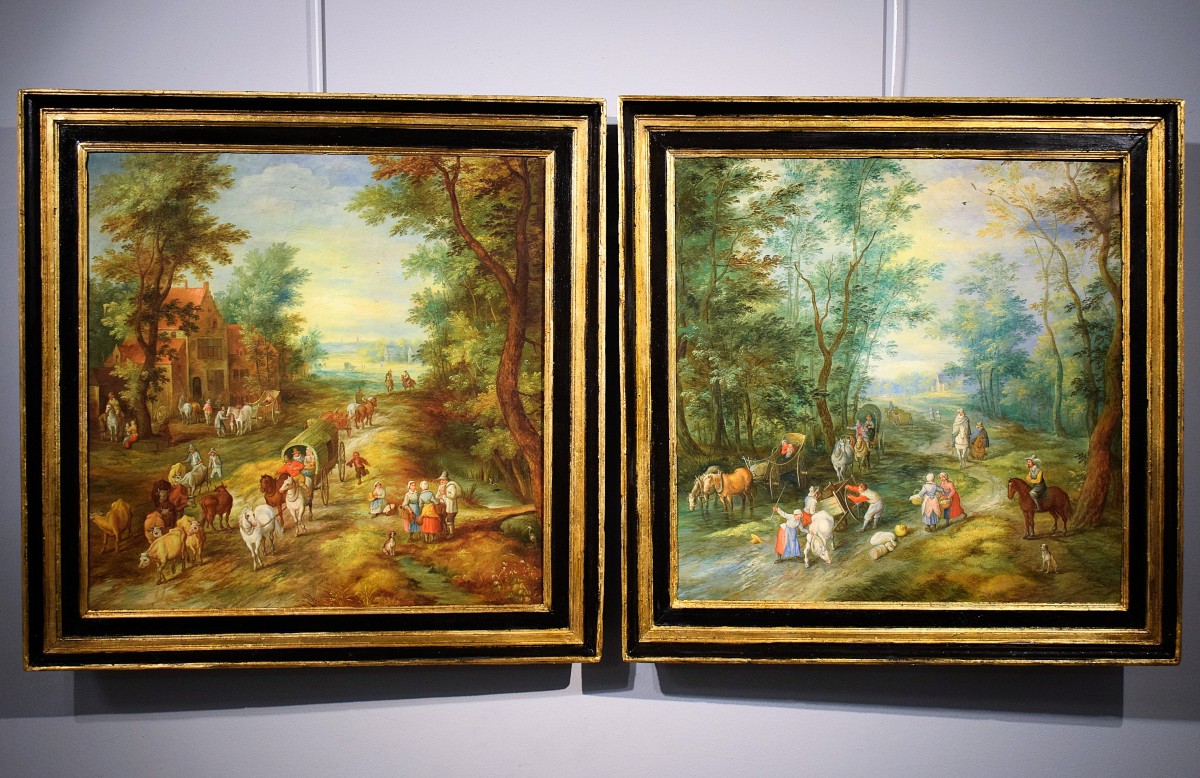Fairytale Landscapes With Forest Figures - Jan Brueghel The Younger (1601–1678), Workshop