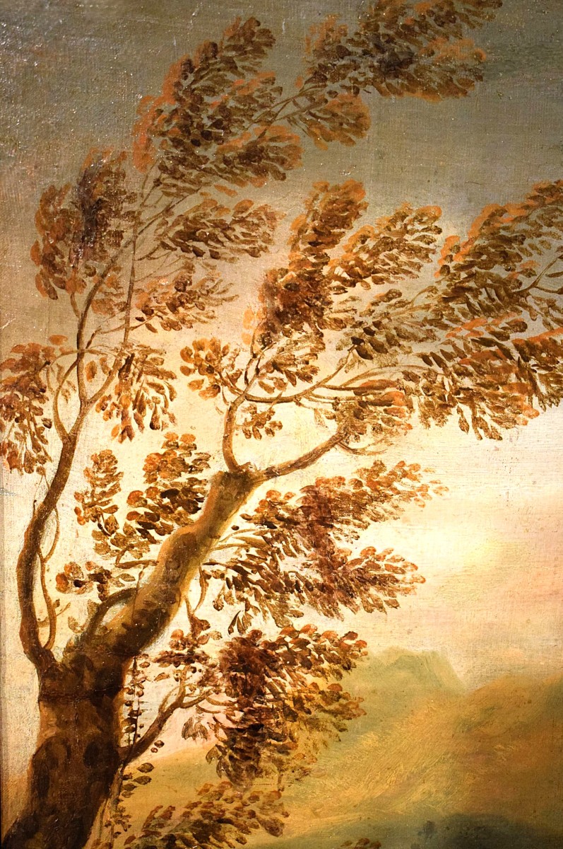 Idyllic Landscape At Sunset - Johann Heinrich Roos (1631–1685)-photo-4