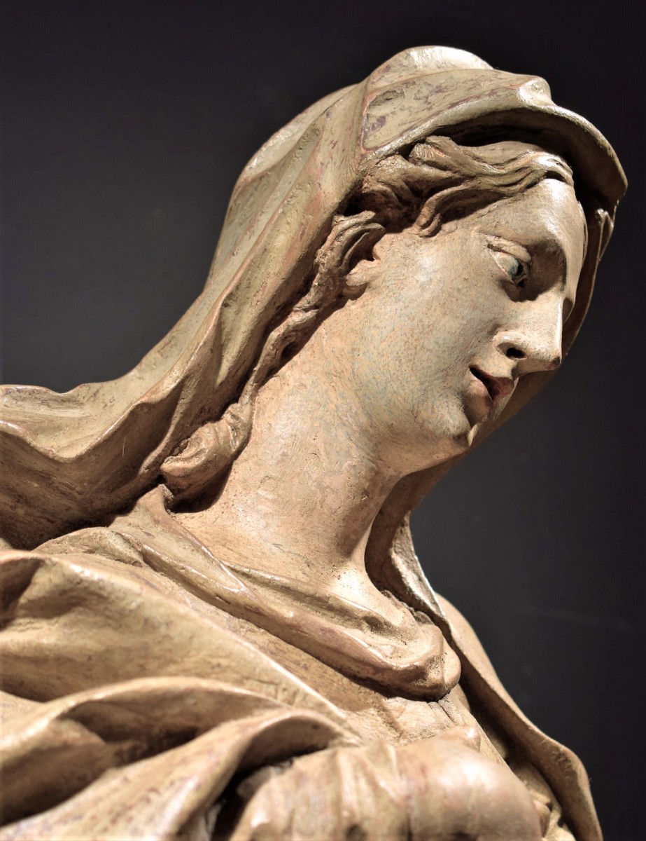 Madonna - School Of Michelangelo Buonarroti-photo-2