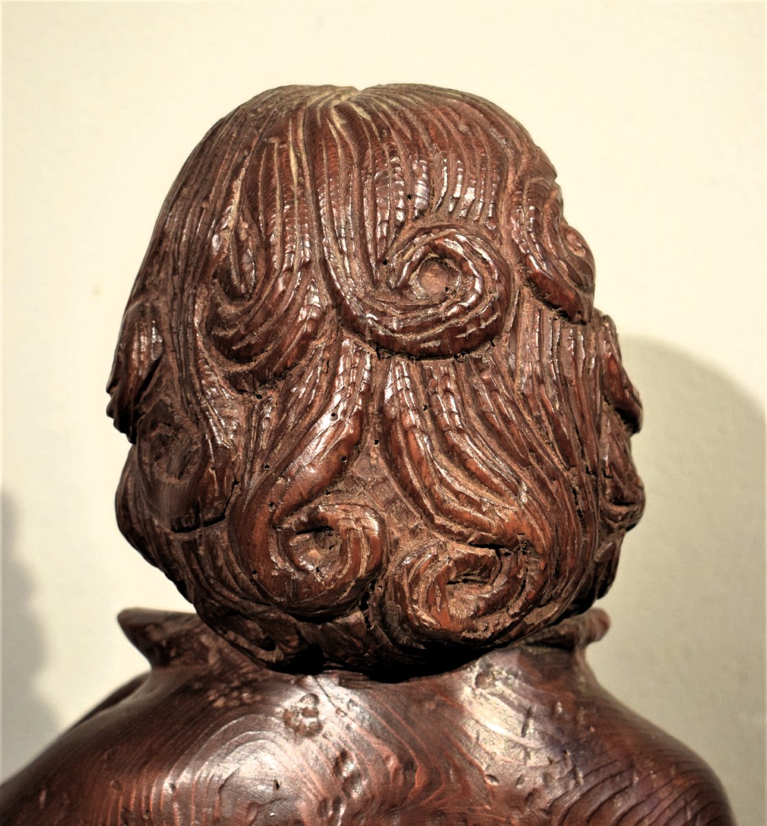  Saint Jean - Sculpture en bois  - école française du XVIe siècle-photo-6