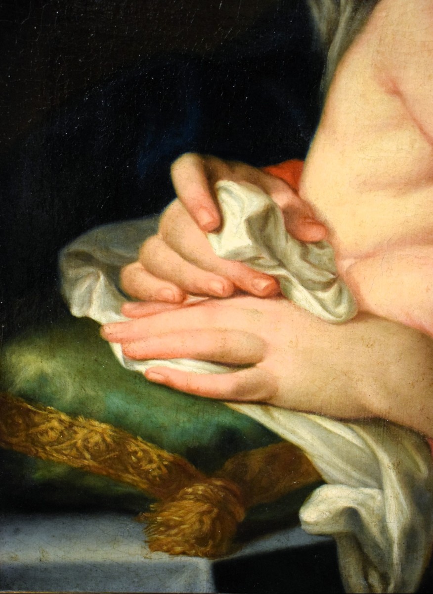 La Vierge à l'Enfant  - Atelier de Carlo Cignani (Bologne, 1628 – Forlì, 1719)-photo-2