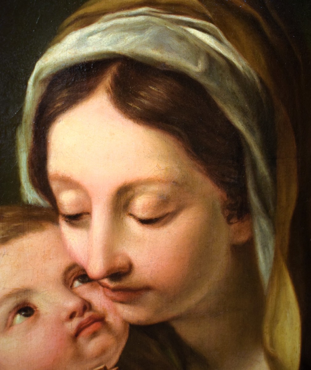 La Vierge à l'Enfant  - Atelier de Carlo Cignani (Bologne, 1628 – Forlì, 1719)-photo-4