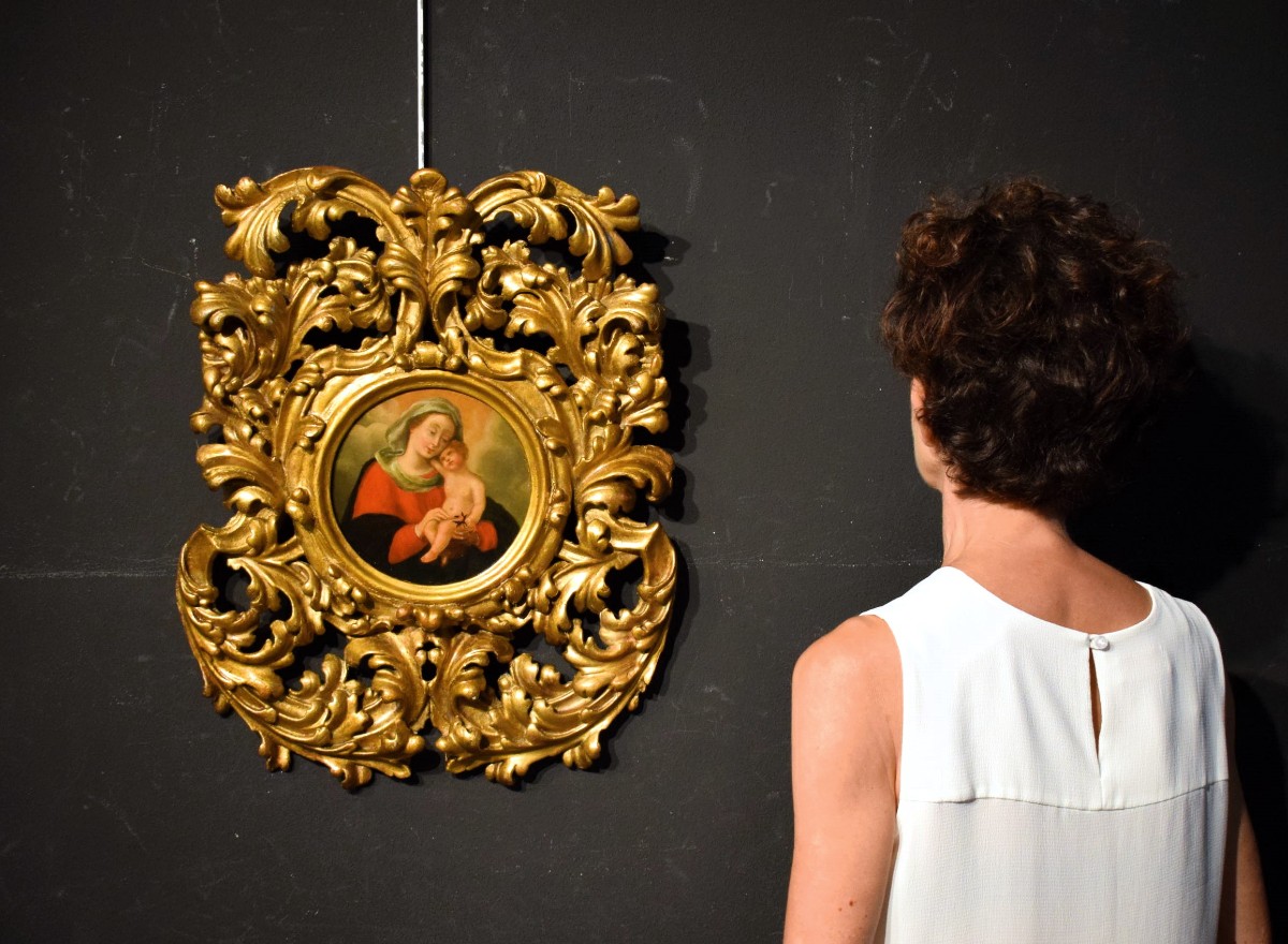 Madonna And Child - Bologna, 18th Century-photo-4
