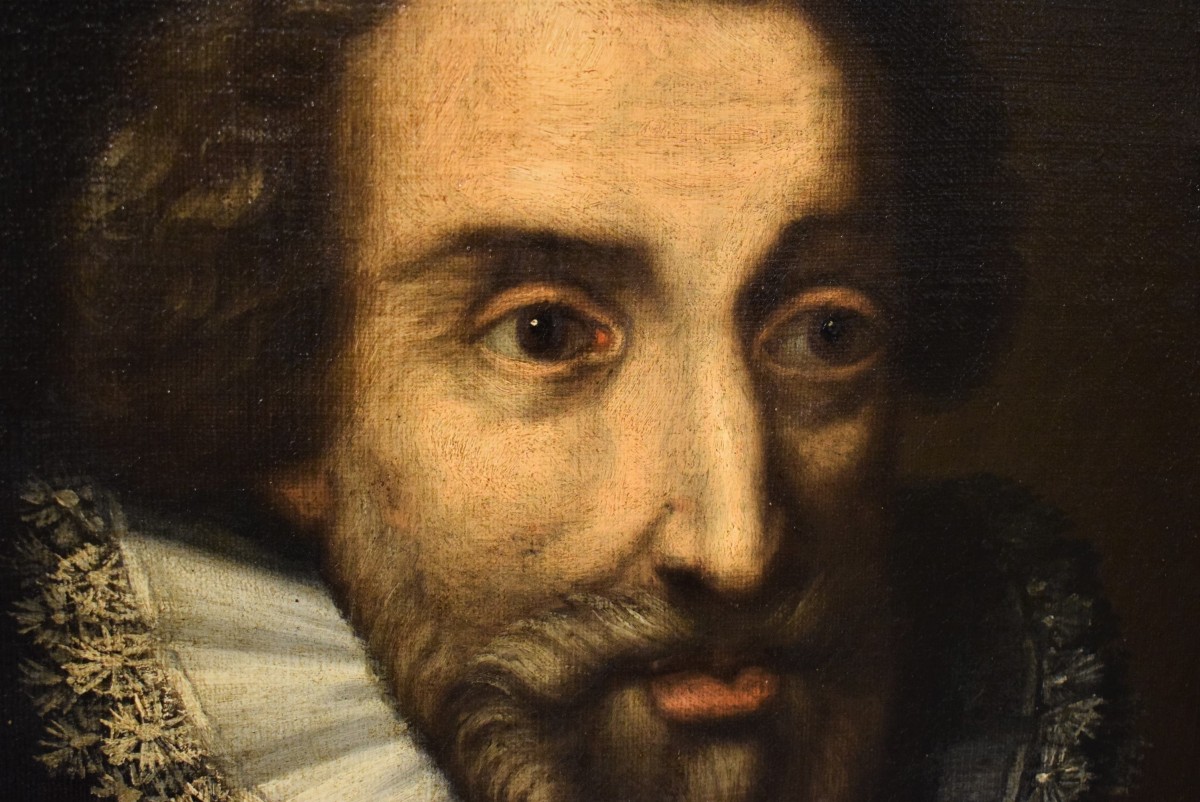 Portrait Of Henry Iv, King Of France And Navarre - French School, Late 16th Century-photo-1