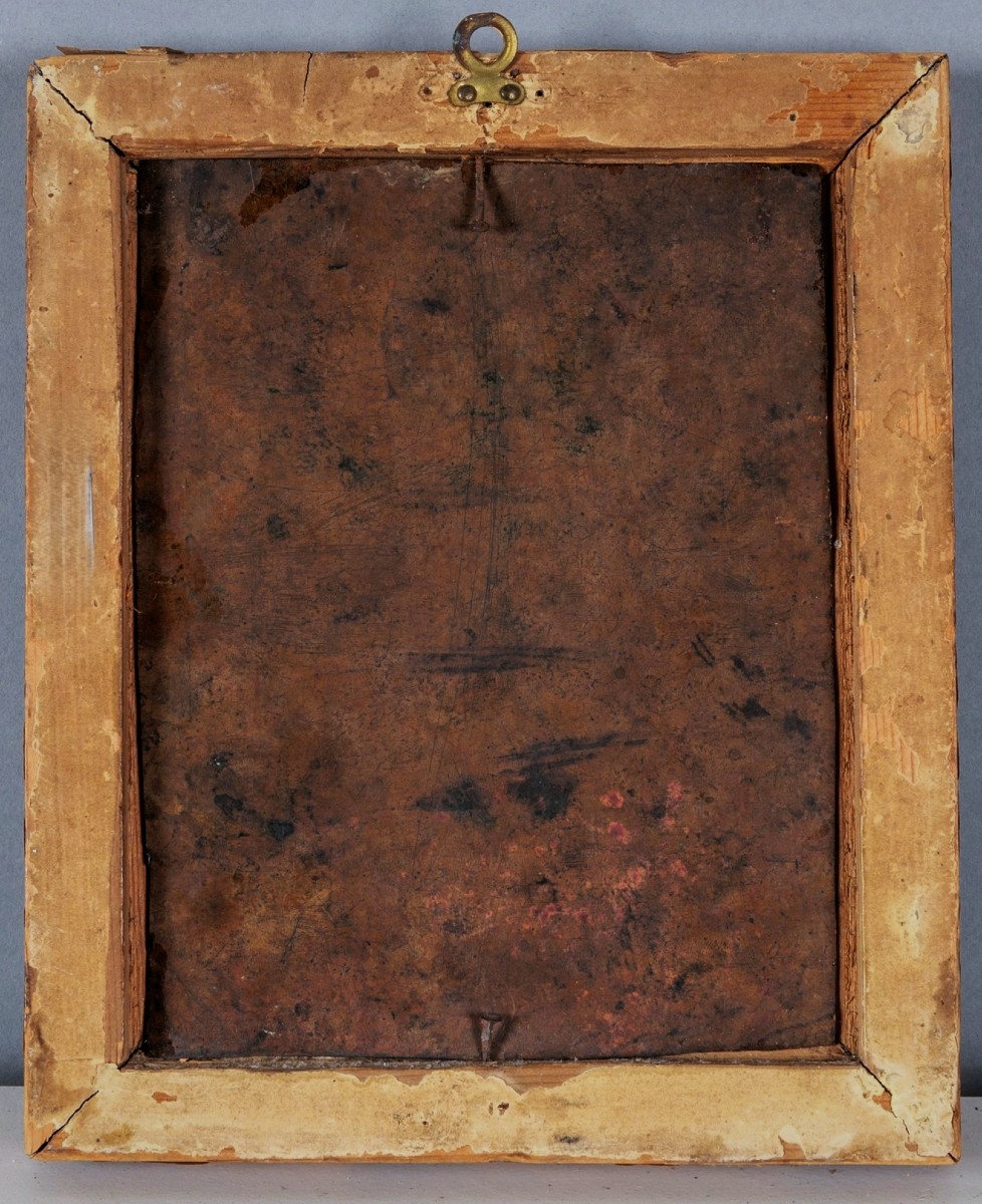 Virgo Lactans - Oil On Copper - Venetian Master -  Early 17th Century-photo-6