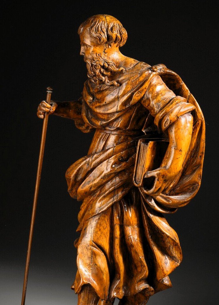 Saint Paul l'Apôtre   - Sculpture en bois - Fin du XVIIe siècle-photo-1