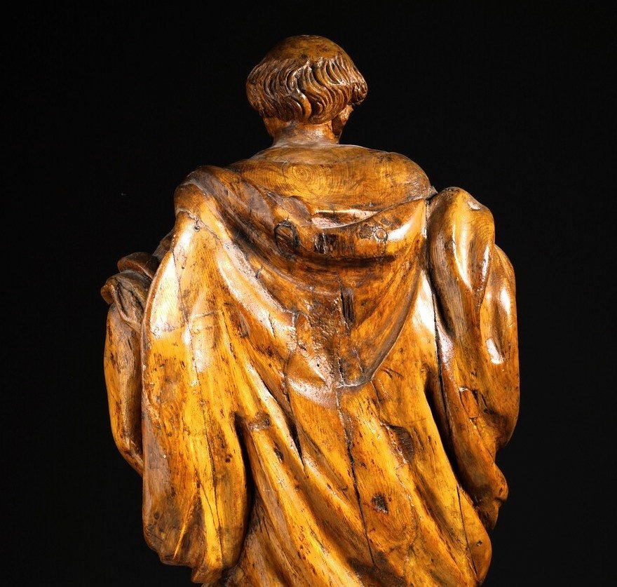 Saint Paul l'Apôtre   - Sculpture en bois - Fin du XVIIe siècle-photo-2