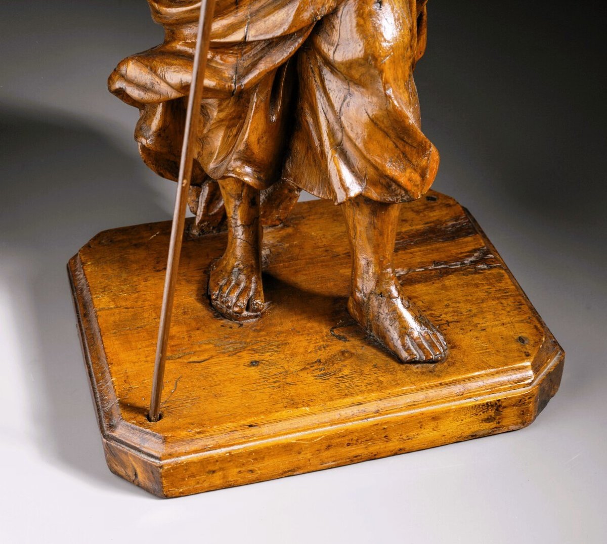 Saint Paul l'Apôtre   - Sculpture en bois - Fin du XVIIe siècle-photo-4