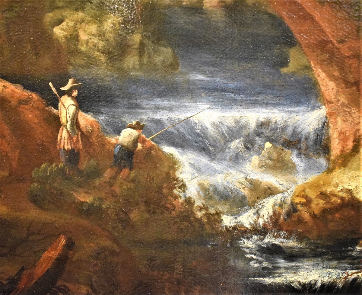 Bartolomeo Pedon (venice, 1665–1732)    Grand Venetian Landscape-photo-4
