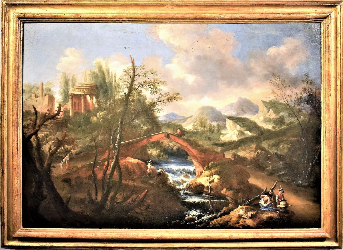 Bartolomeo Pedon (venice, 1665–1732)    Grand Venetian Landscape