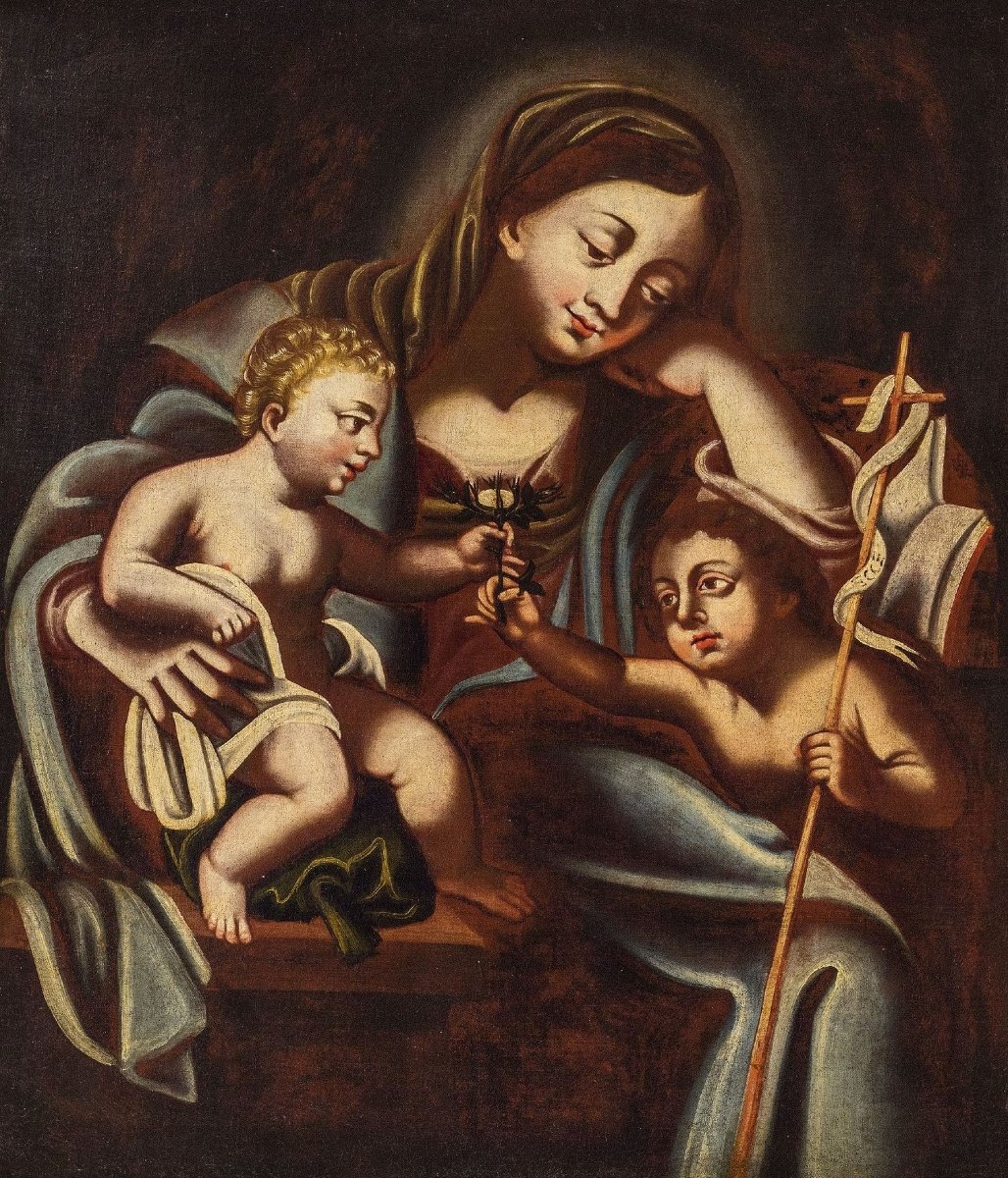 Madonna With The Child And Saint John-photo-2